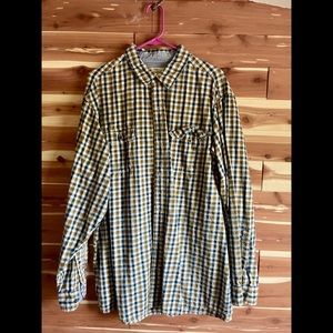 Bob Timberlake plaid Button down